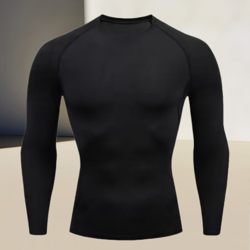 Compression Shirt Workout - T-shirt a compressione da uomo, perfetta