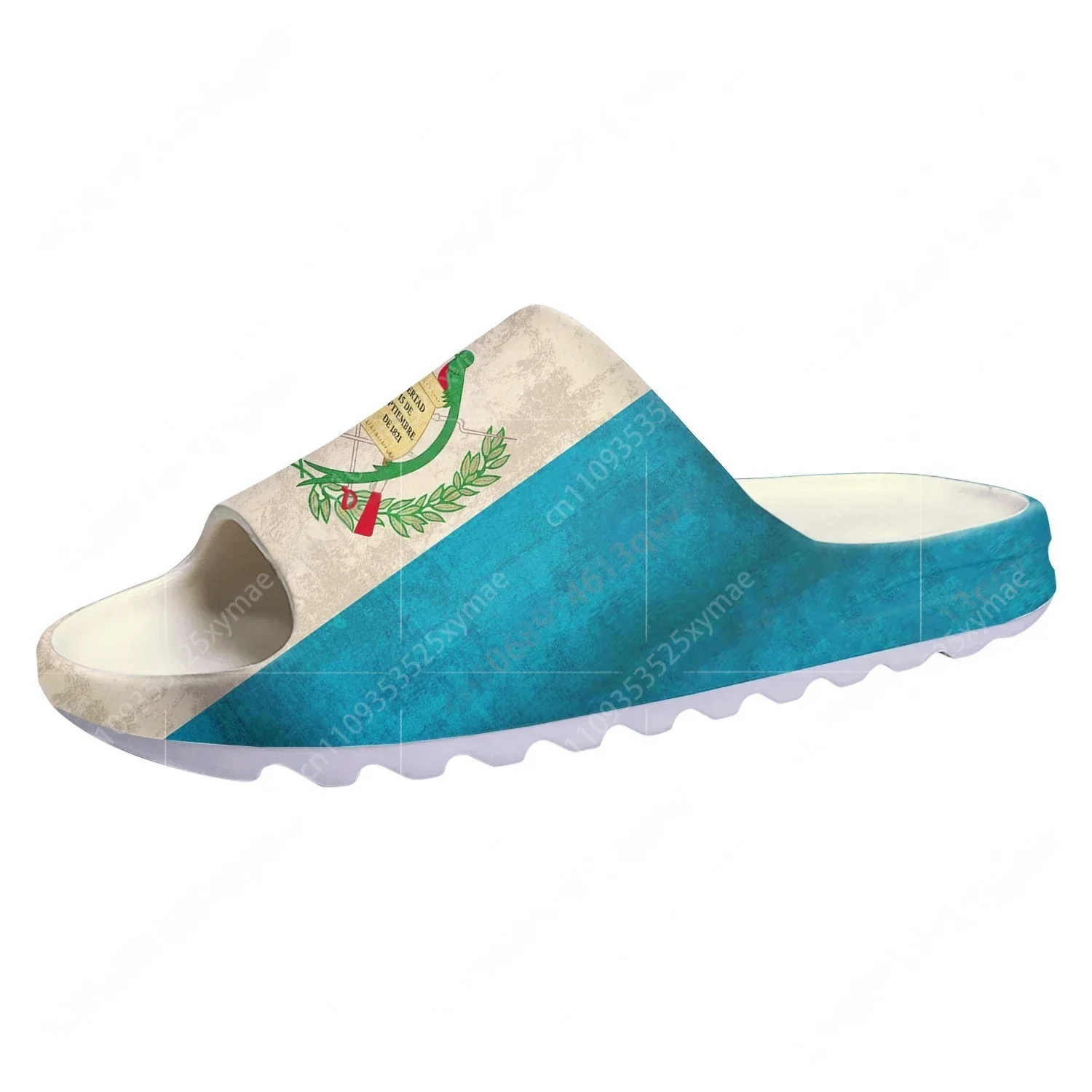 Men'S Fashion Guatemala - Ciabatte con Bandiera Guatemalteca, Suola Morbida,