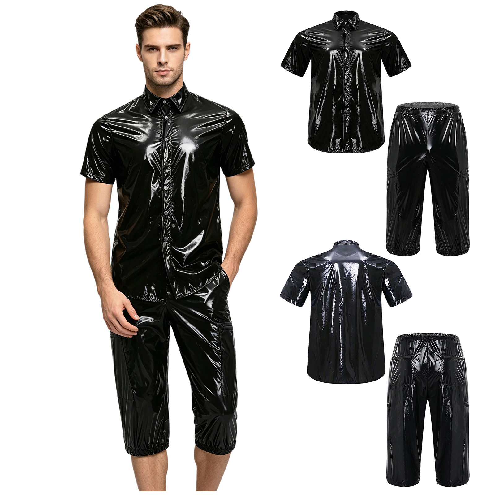 Track Suit Men - Tuta da Sauna Impermeabile da Uomo