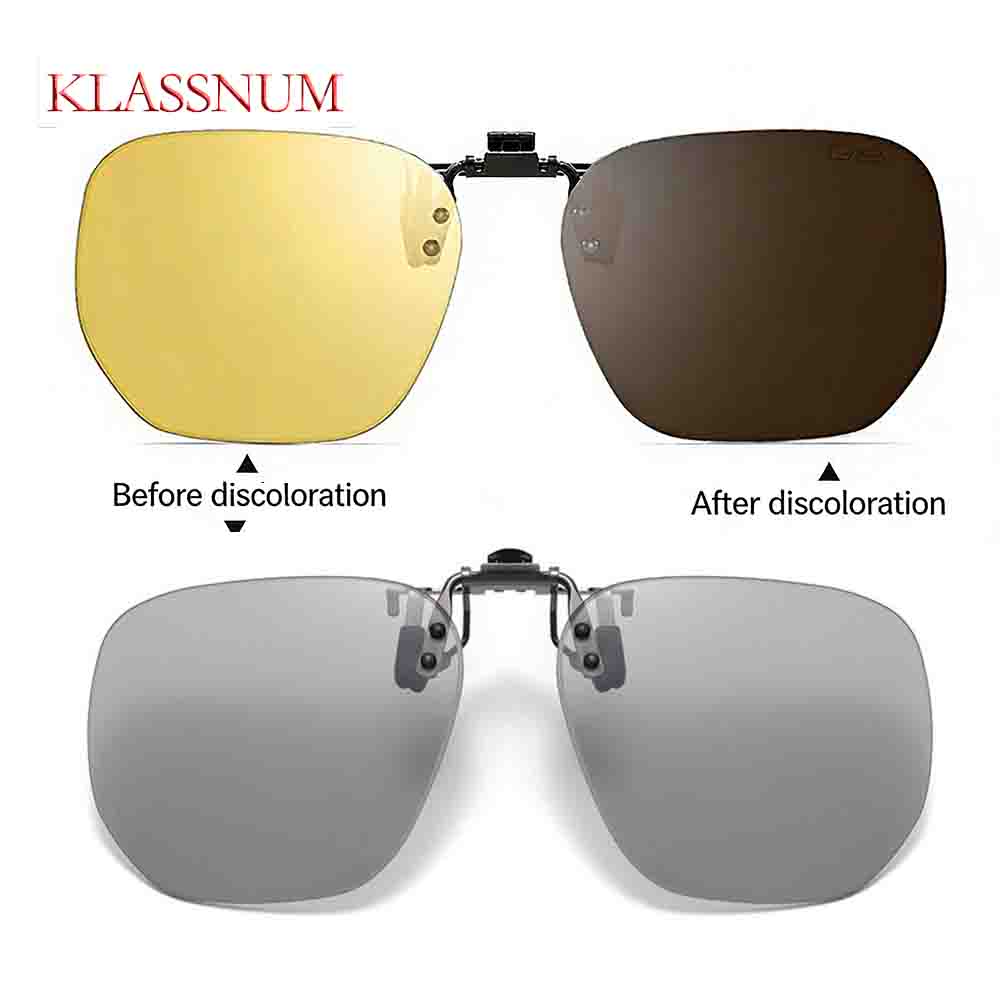 Mens Fashion Discord - KLASSNUM Occhiali da sole quadrati con