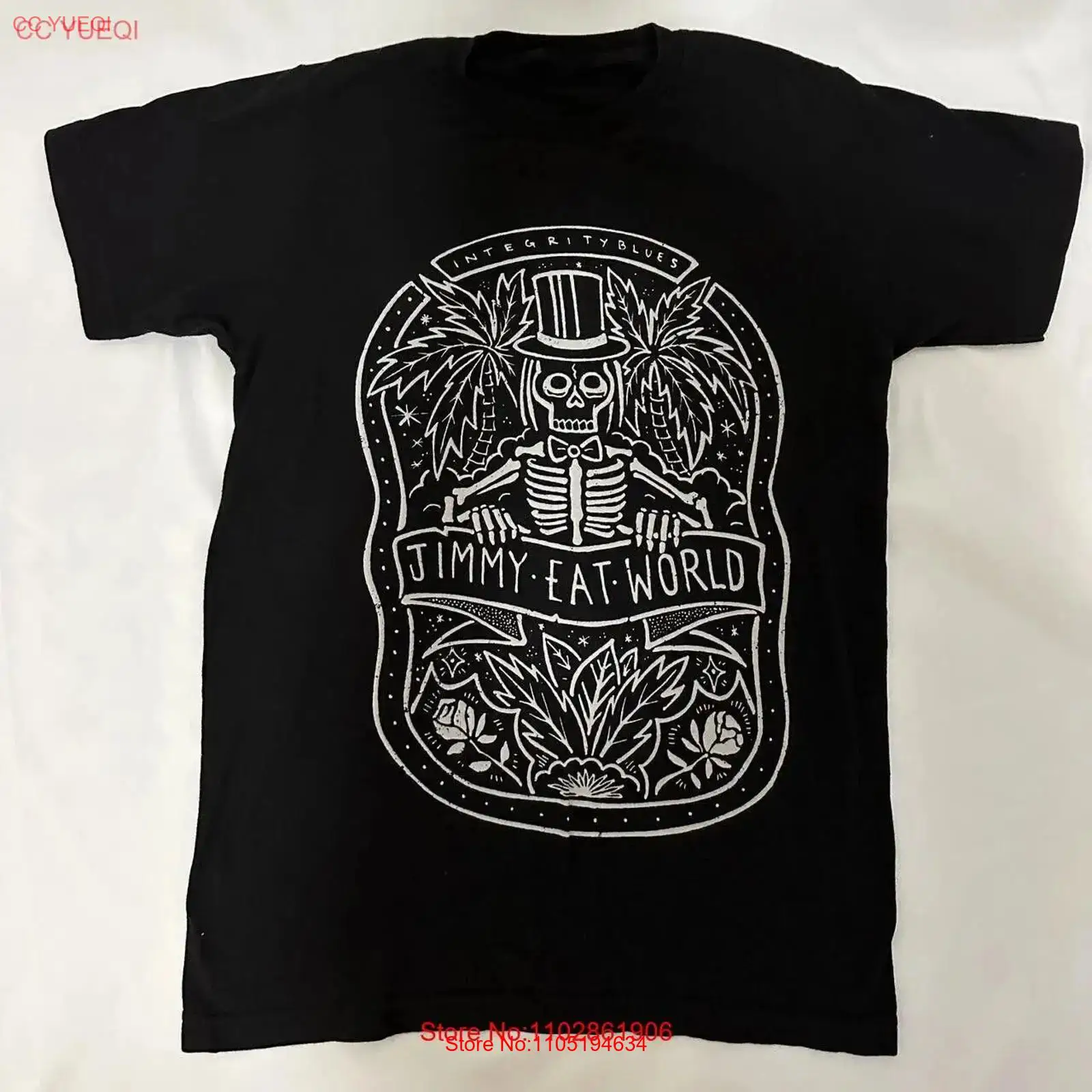 Mens Fashion World - Jimmy Eat World Band Colore nero
