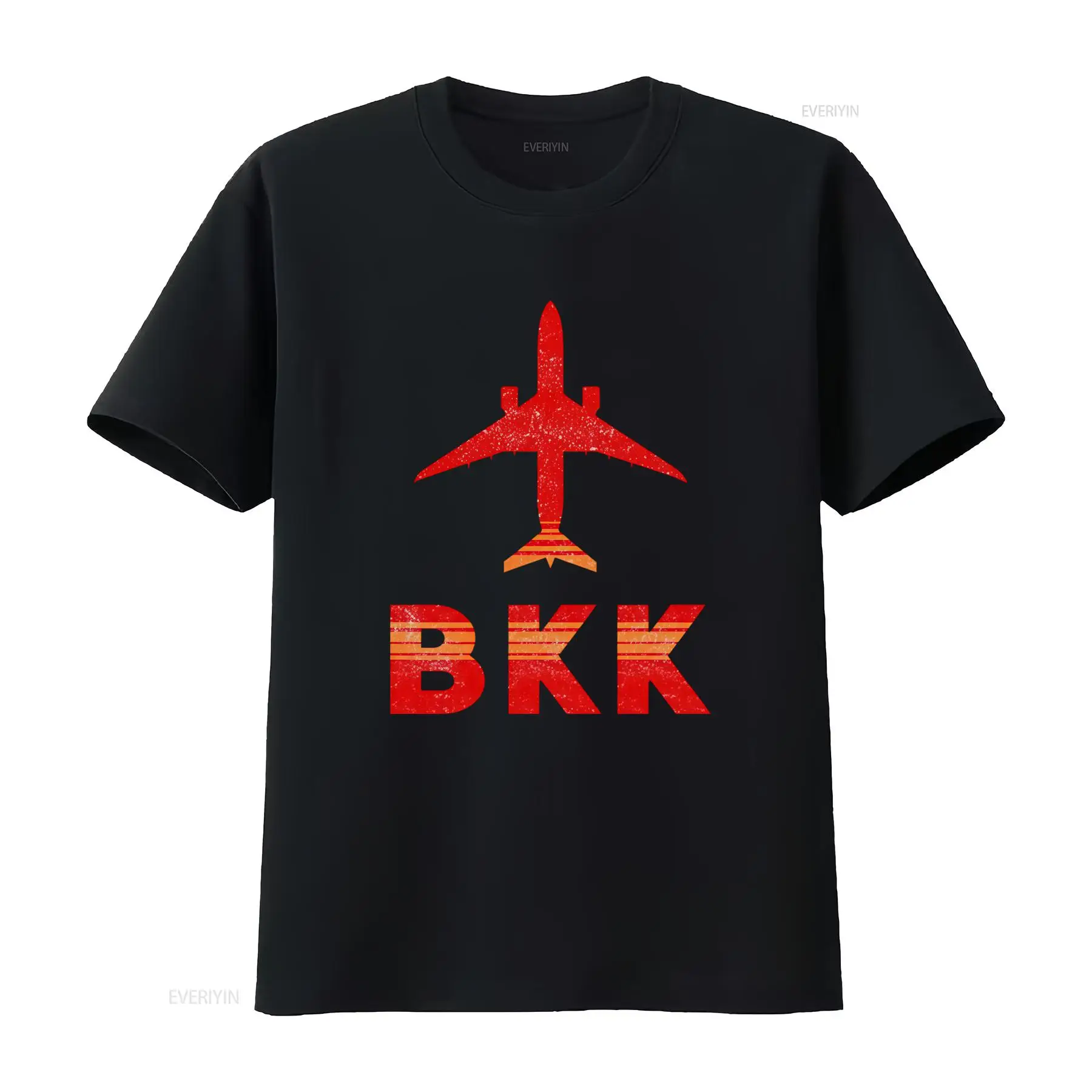 Mens Fashion Bangkok - T-shirt da viaggio con stampa aereo