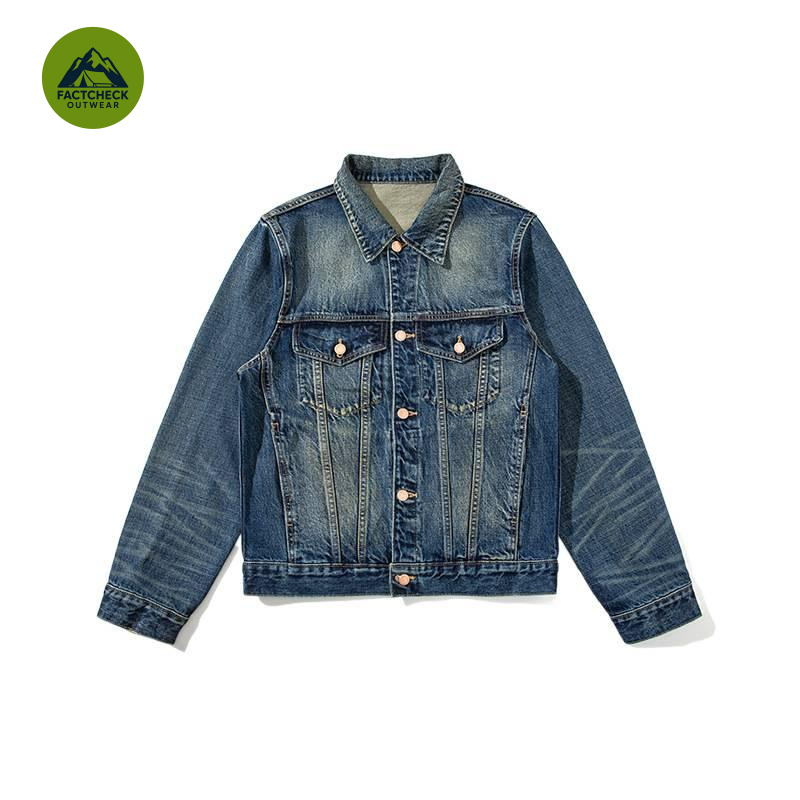 Denim Jacket Vintage - Giacca in Denim di Lusso Taglia