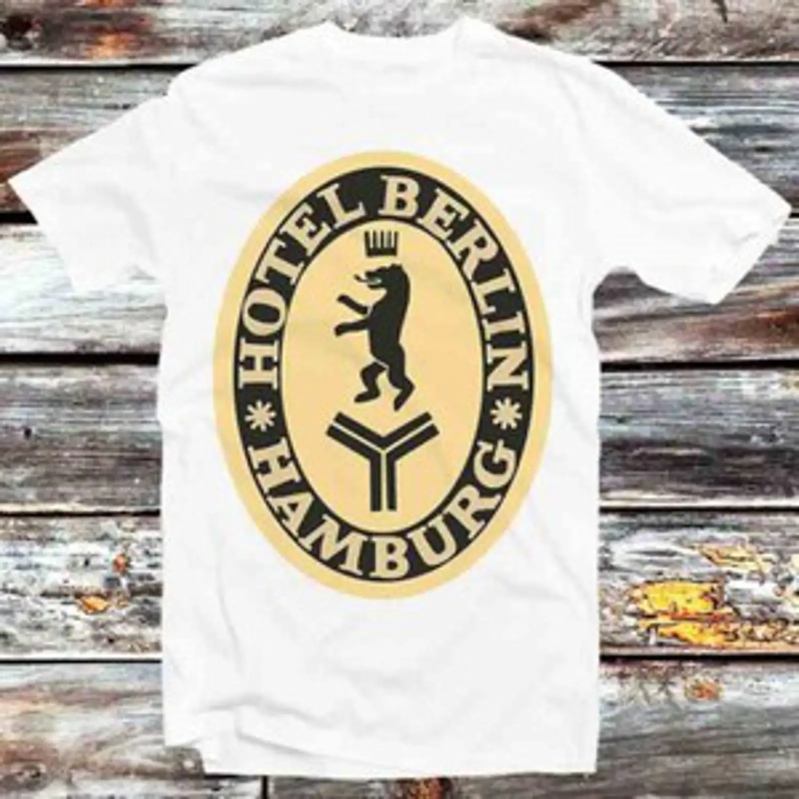 Men'S Fashion Hamburg - T-shirt con logo Hotel Berlin Hamburg
