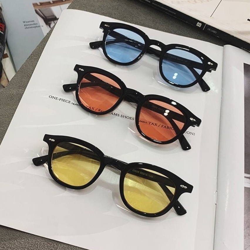 Men'S Fashion Round Glasses - Nuovi Occhiali da Sole Rotondi Piccoli