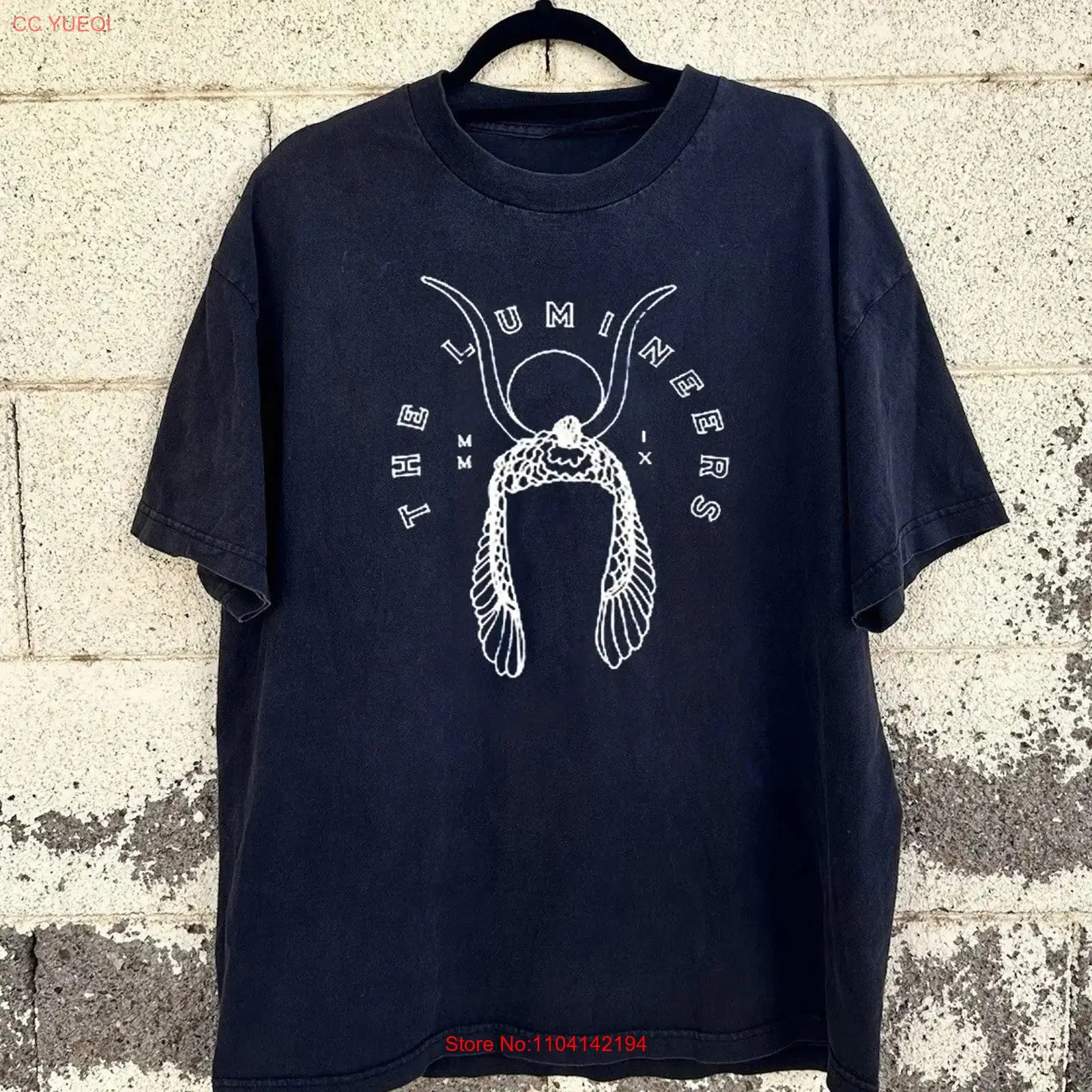 Mens Fashion World - Maglietta The Lumineers CLEOPATRA WORLD TOUR,