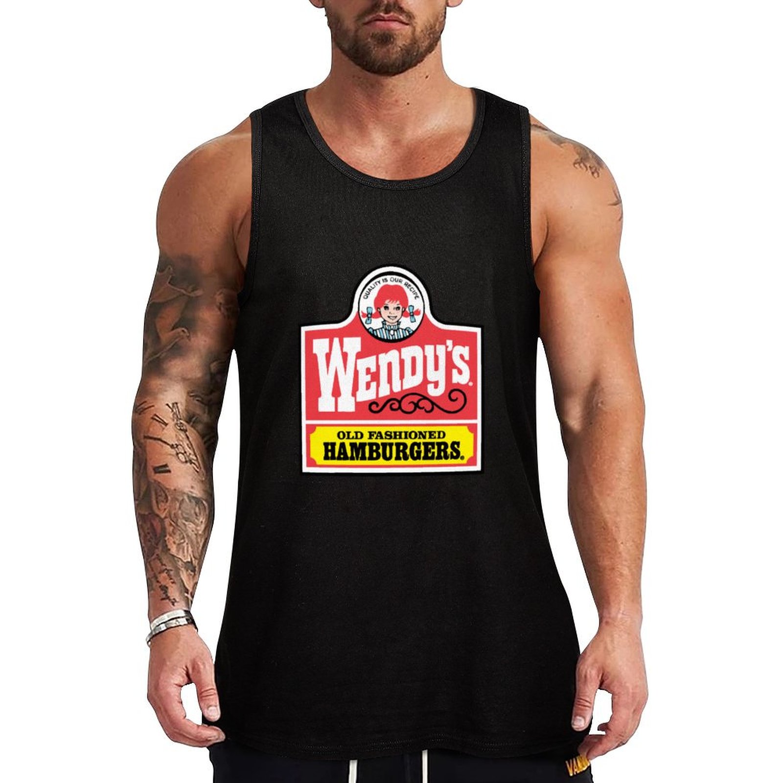 Men'S Fashion Hamburg - Canotta Wendy's retrò in stile old