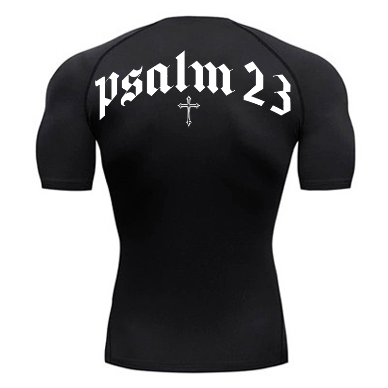 Compression Shirt Workout - Salmo 23 Camicia a compressione con
