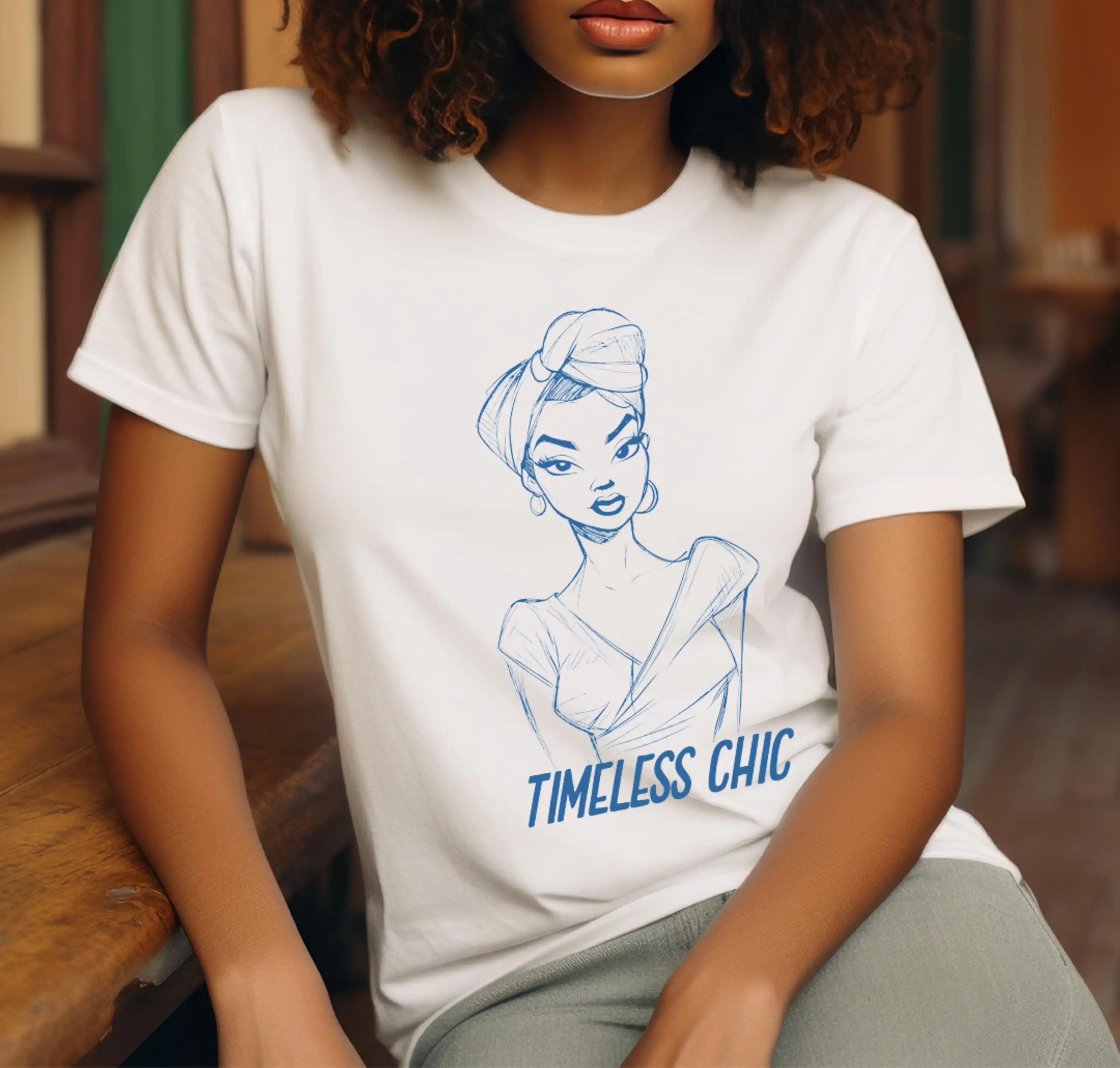 1950S Fashion Men'S - T-shirt Chic Senza Tempo Stile Anni