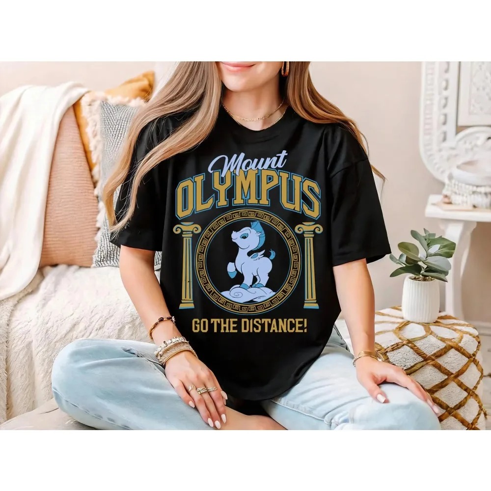 Mens Fashion Discord - Maglietta Disney 2026 Estiva Hercules Pegasus