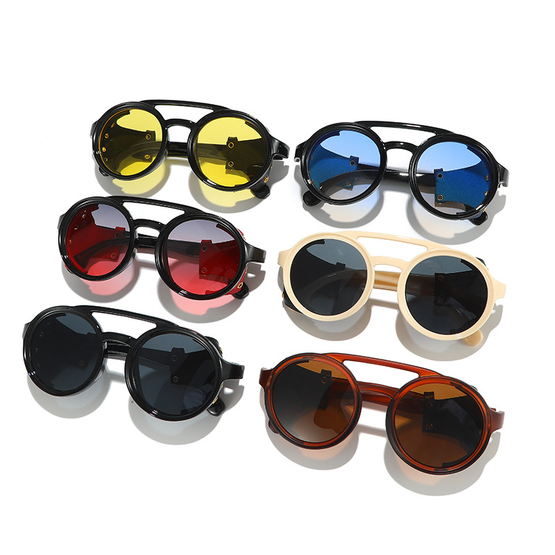 Occhiali da Sole Retrò Anti-UV - Men'S Fashion Round Glasses recensione e prezzo