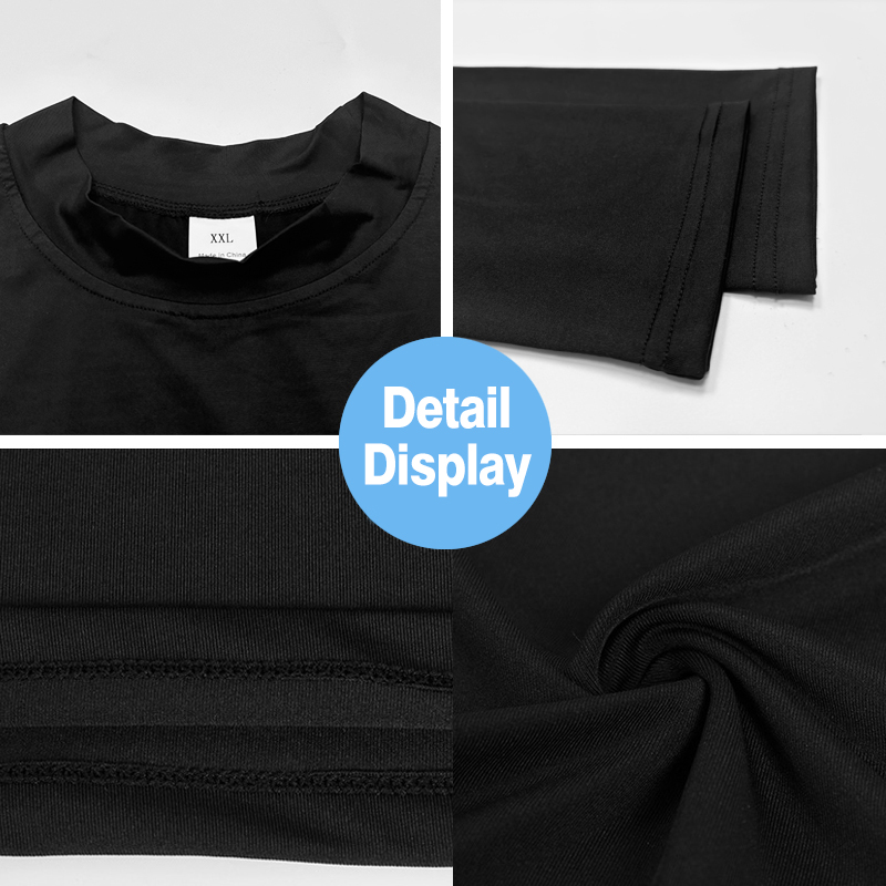 Dolcevita da corsa da uomo T-s - Compression Shirt Workout recensione e prezzo