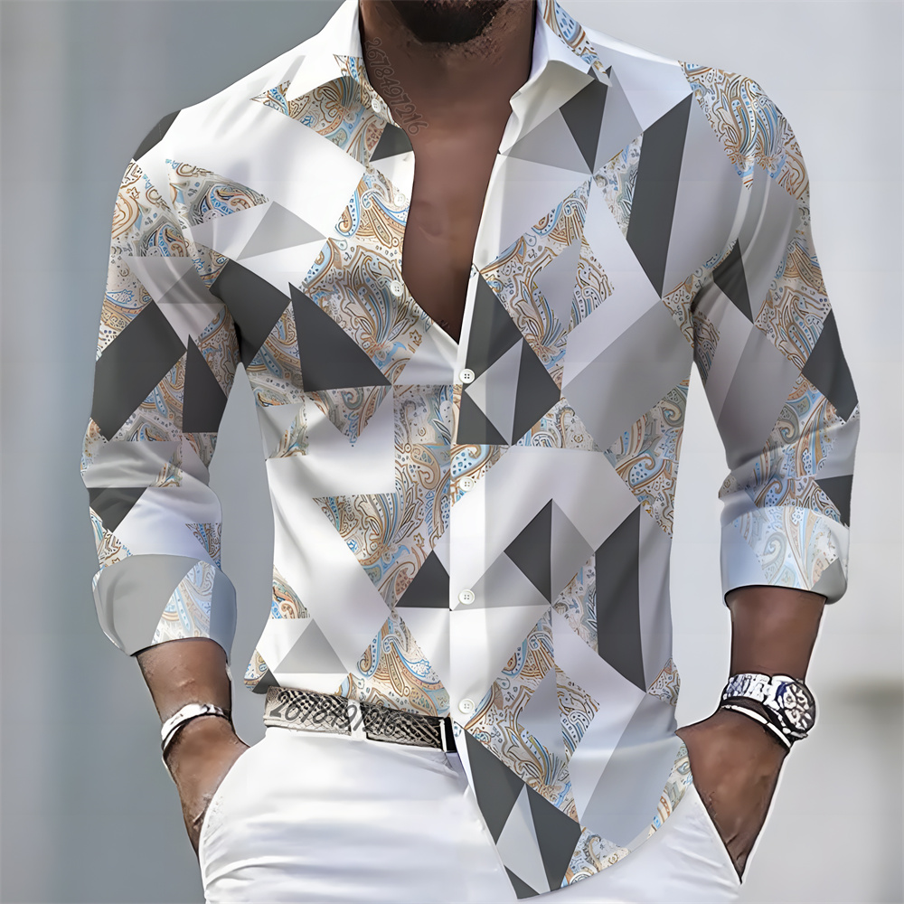 Camicia da uomo a maniche lung - Fashion Mens Shirt recensione e prezzo
