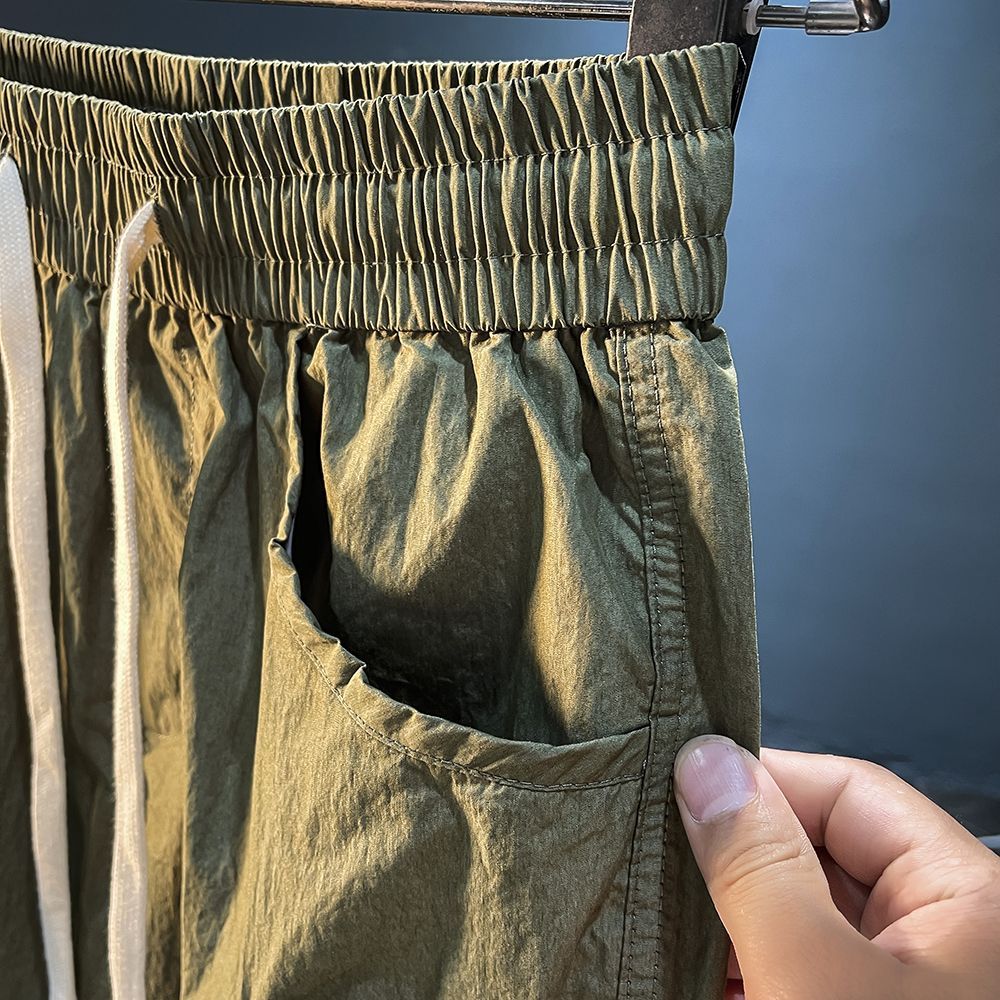 Bermuda cargo da uomo Solid El - Men'S Fashion Pants 2025 recensione e prezzo