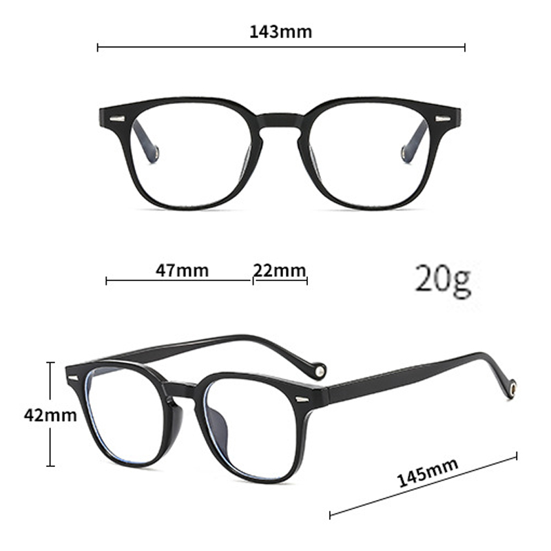 1 pezzo di montatura rotonda e - Men'S Fashion Round Glasses recensione e prezzo