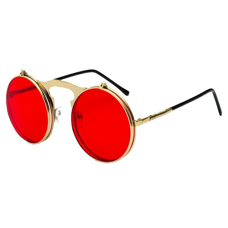 Occhiali da Sole Rotondi Rossi - Men'S Fashion Round Glasses recensione e prezzo
