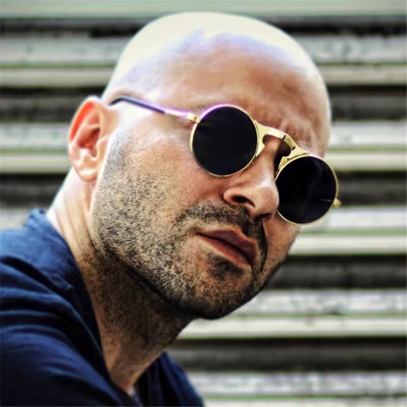 Occhiali da Sole Rotondi Rossi - Men'S Fashion Round Glasses recensione e prezzo