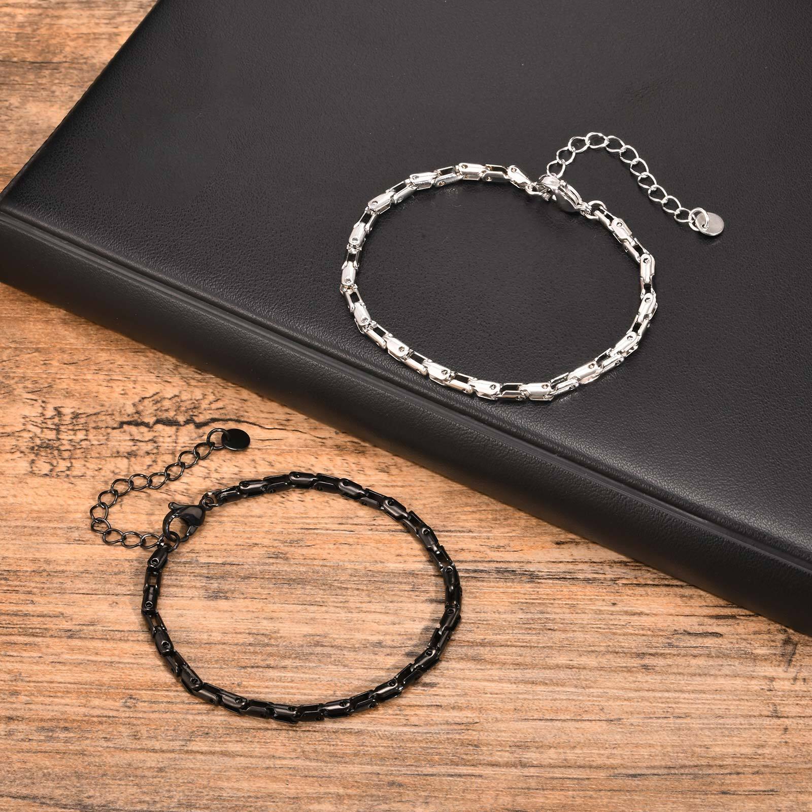 Braccialetti a catena sottili  - 1950S Fashion Men'S recensione e prezzo