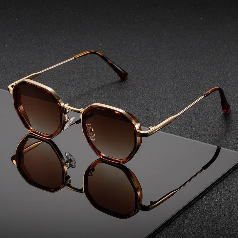1 paio di occhiali da sole uni - Men'S Fashion Round Glasses recensione e prezzo