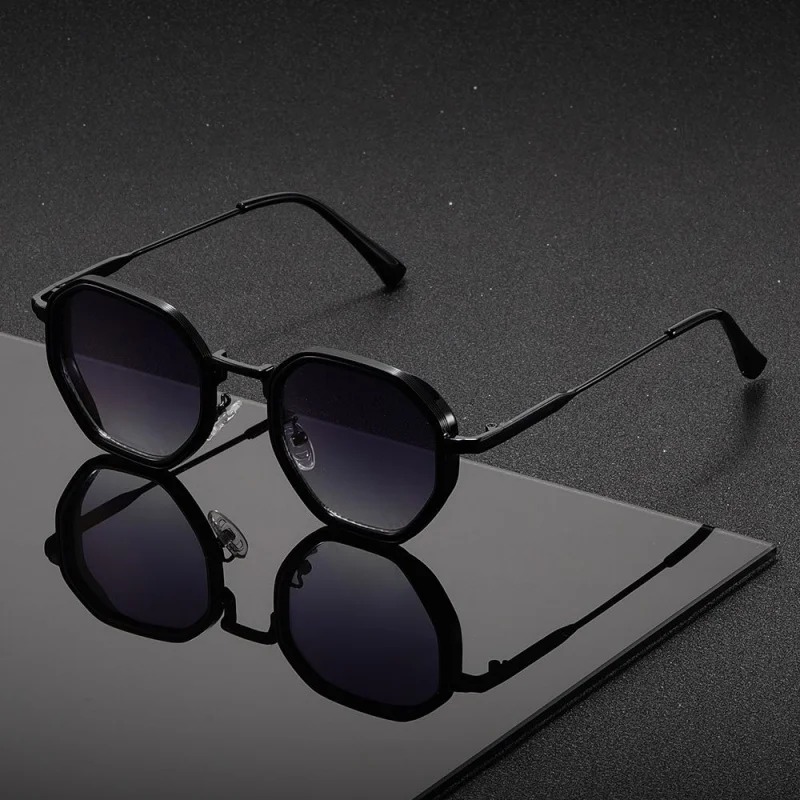 1 paio di occhiali da sole uni - Men'S Fashion Round Glasses recensione e prezzo