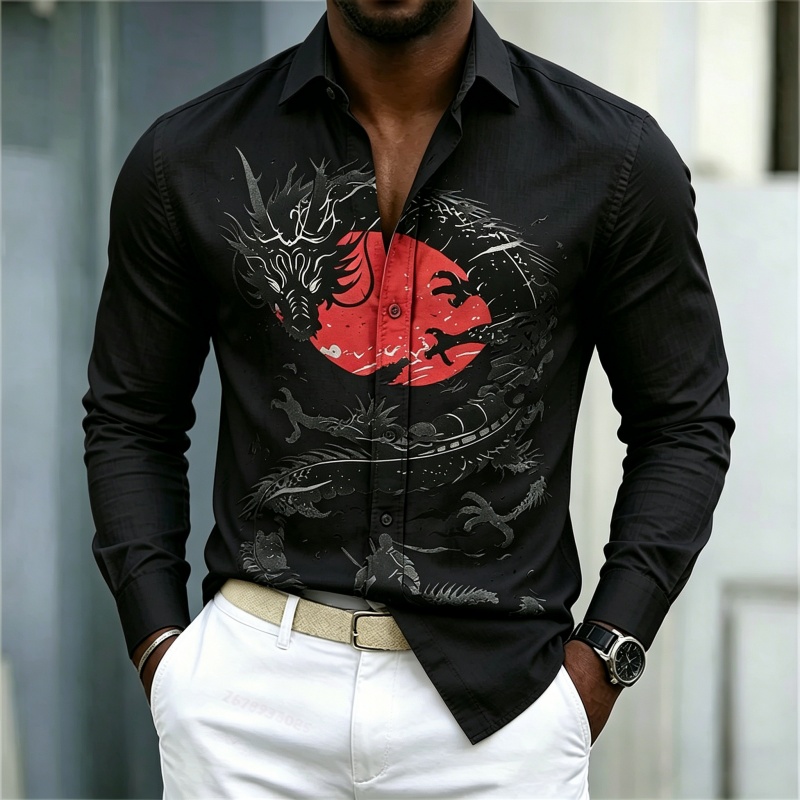 Camicia da uomo 2026 nuova, bi - Fashion Mens Shirt recensione e prezzo