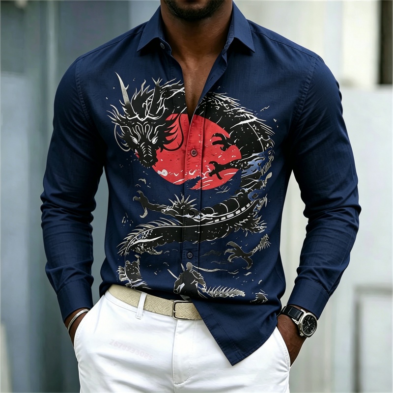 Camicia da uomo 2026 nuova, bi - Fashion Mens Shirt recensione e prezzo