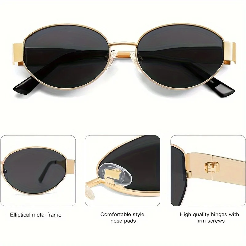 Occhiali da Sole Ovali Trendy  - Men'S Fashion Round Glasses recensione e prezzo