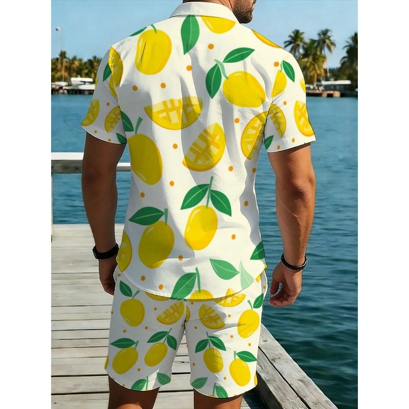 Completo da uomo in lino stamp - Linen Shirt Summer recensione e prezzo