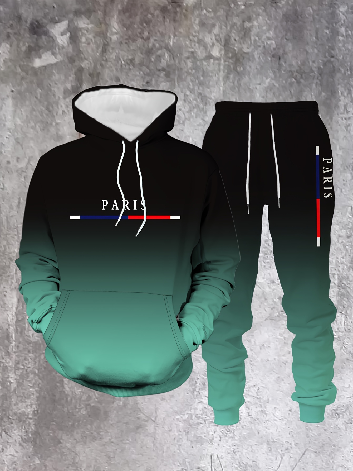 Tuta da uomo in colore sfumato - Paris Men'S Fashion recensione e prezzo