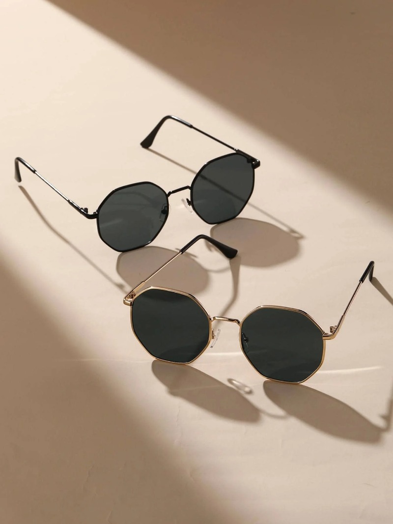1/3 paia di occhiali da sole c - Men'S Fashion Round Glasses recensione e prezzo