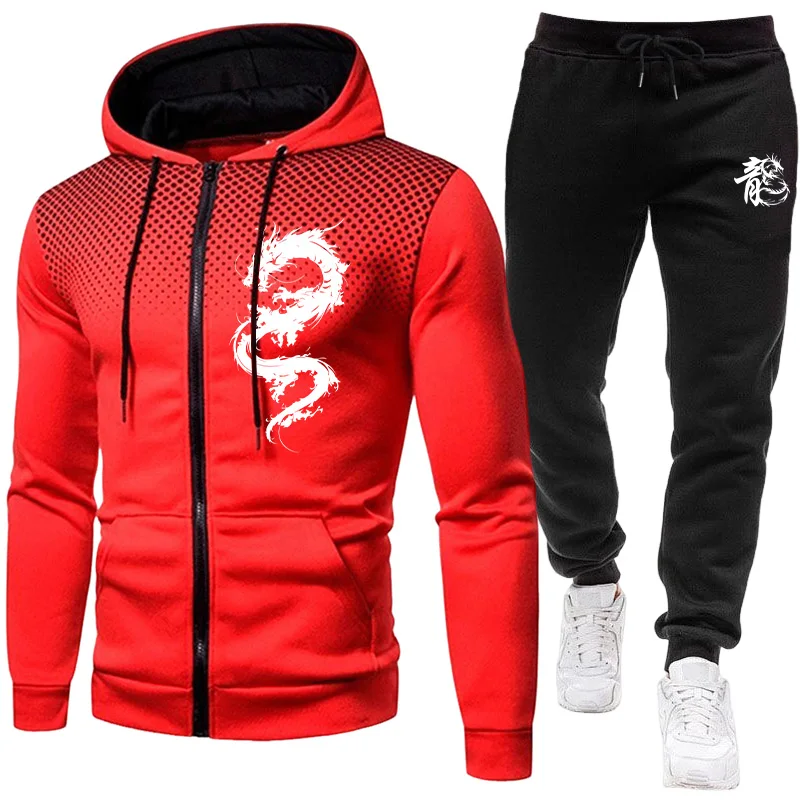Set da Uomo con Stampa Drago d - Paris Men'S Fashion recensione e prezzo