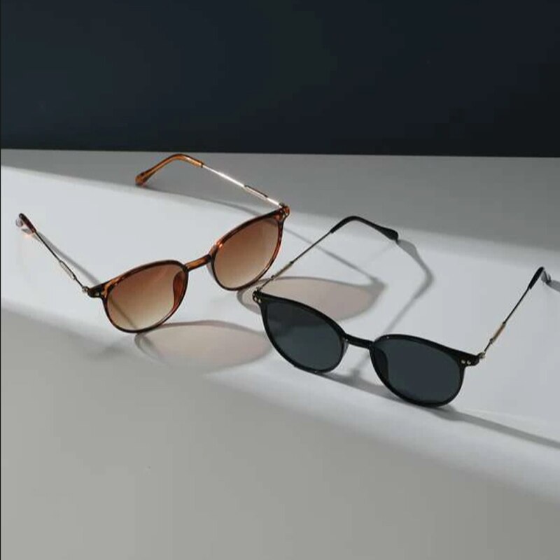 2 Pezzi Occhiali da Sole Roton - Men'S Fashion Round Glasses recensione e prezzo