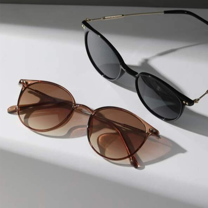 2 Pezzi Occhiali da Sole Roton - Men'S Fashion Round Glasses recensione e prezzo