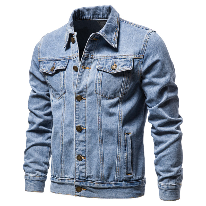 2025 Autunno Uomo Solid Denim  - Men'S Fashion Pants 2025 recensione e prezzo