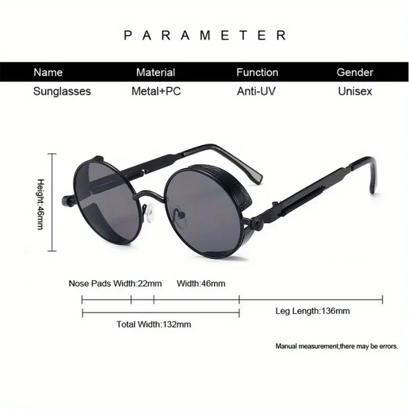 Occhiali da Sole Sportivi Clas - Men'S Fashion Round Glasses recensione e prezzo