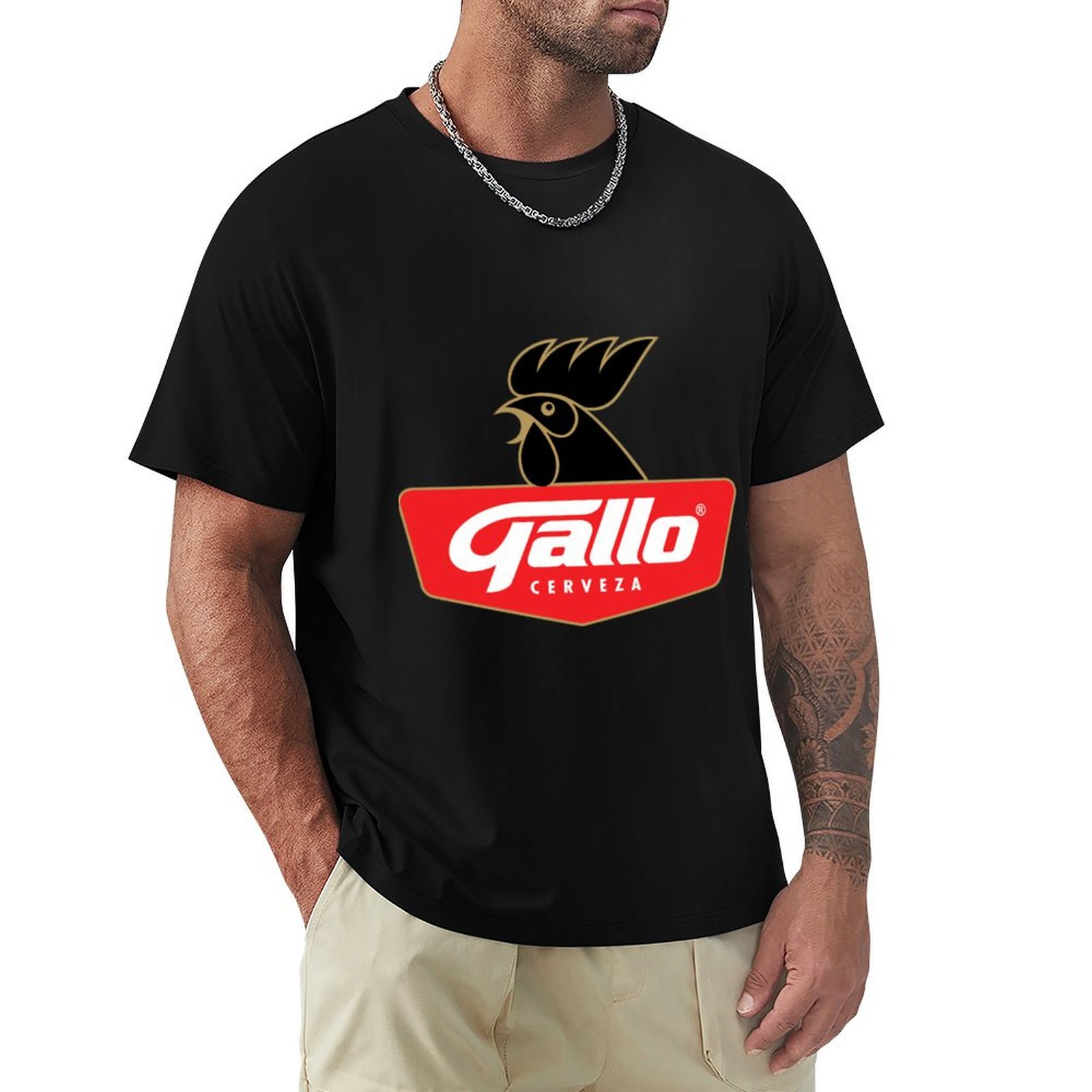 Cerveza Gallo - T-Shirt con Gr - Men'S Fashion Guatemala recensione e prezzo