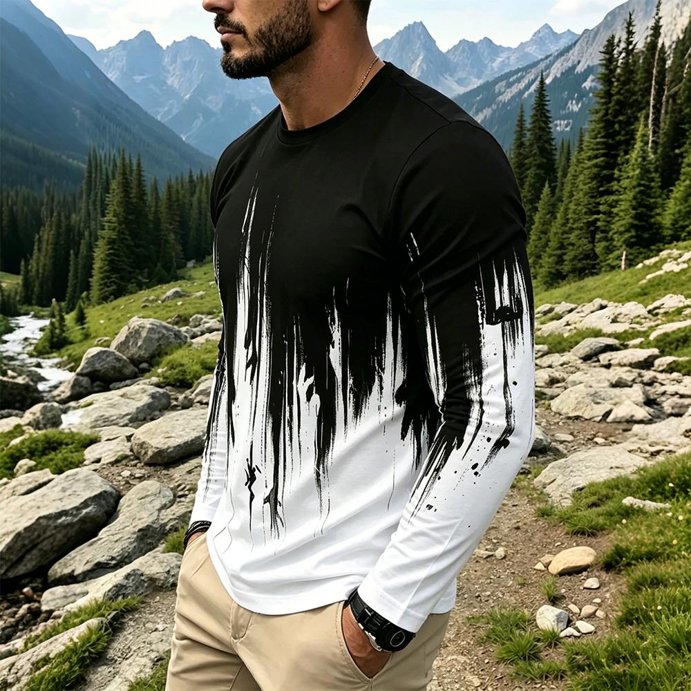 T-shirt a maniche lunghe da uo - Fashion Mens Shirt recensione e prezzo
