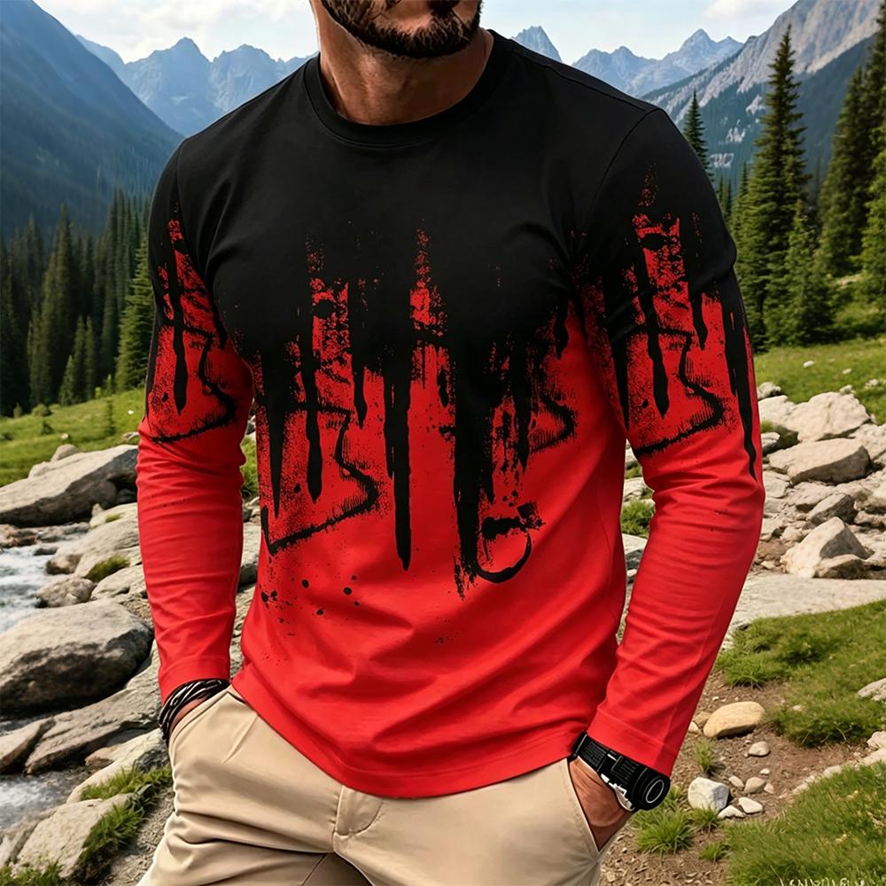 T-shirt a maniche lunghe da uo - Fashion Mens Shirt recensione e prezzo